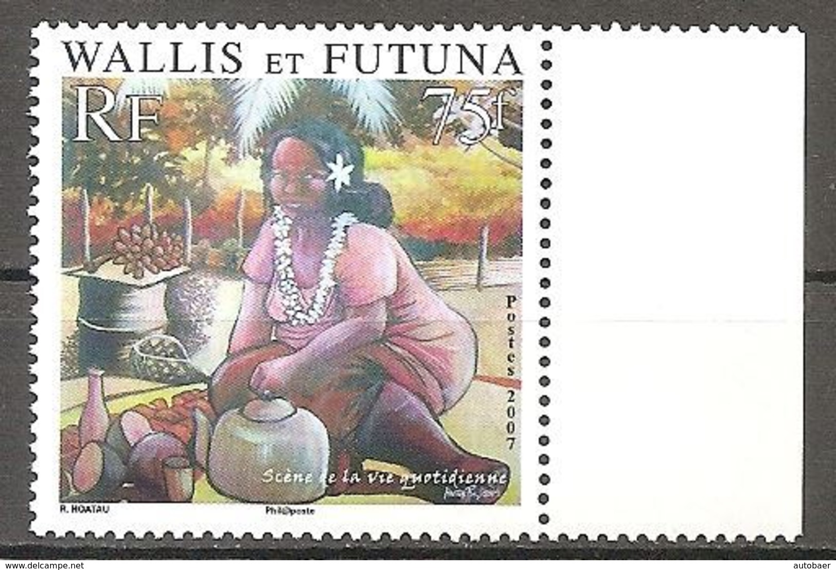 Wallis Und Et Futuna 2007 Scenes Quotidiennes Szenen Des Alltags Michel No. 946 MNH Postfrisch Neuf - Ungebraucht