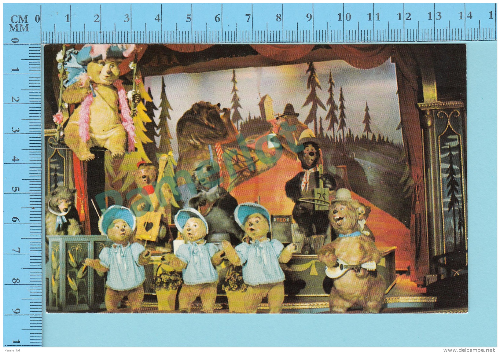 Disneyland - The Country Bear Jamboree - 2 Scans - Disneyland