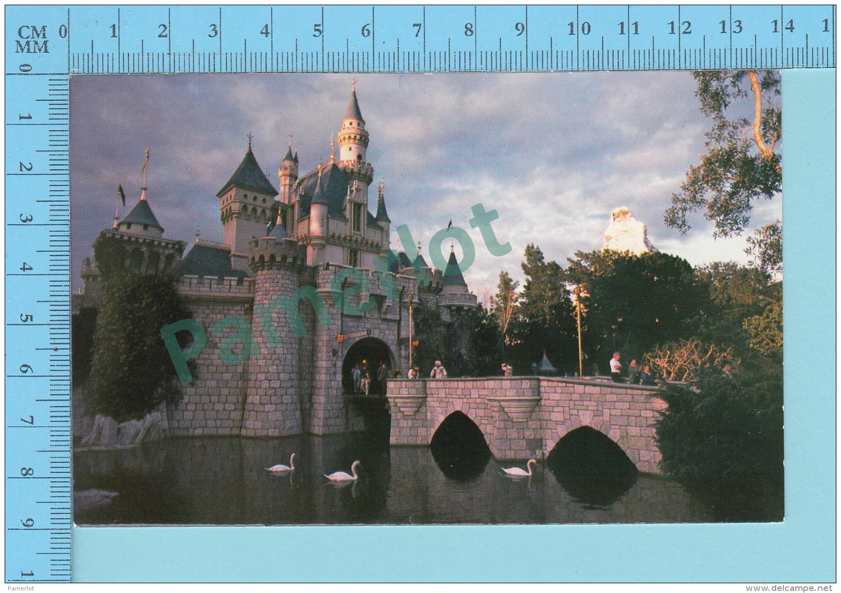 Disneyland - Sleeping Beauty Castle - 2 Scans - Disneyland