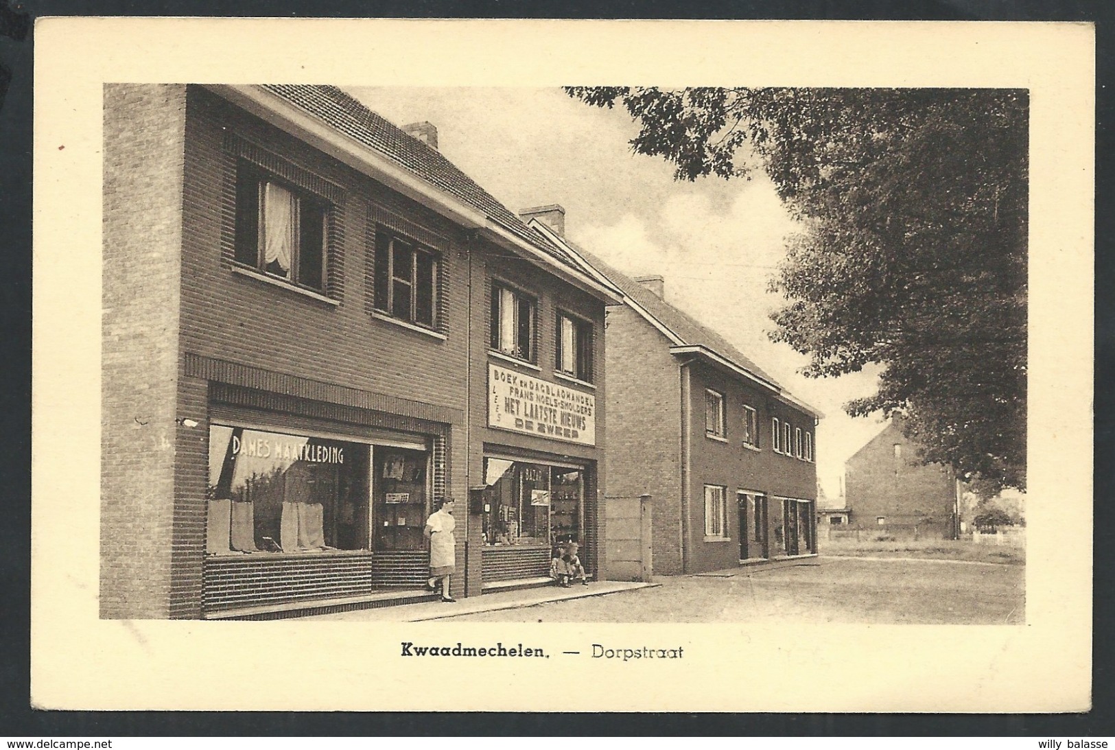 +++ CPA - KWAADMECHELEN - Dorpstraat   // - Ham