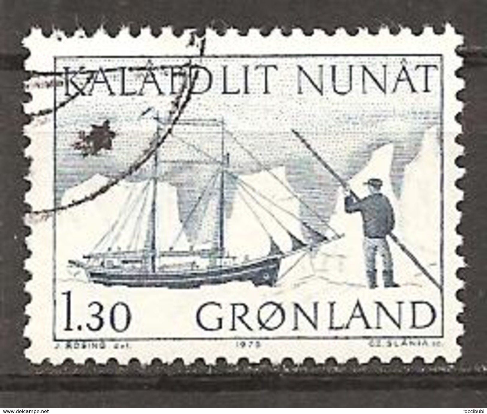 Grönland 1975 // Michel 93 O - Usati