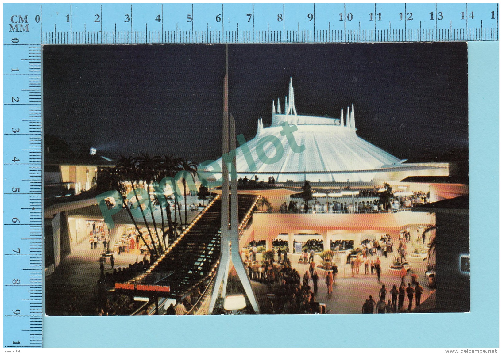 Disneyland -  Spectacular Space Mountain - 2 Scans - Disneyland