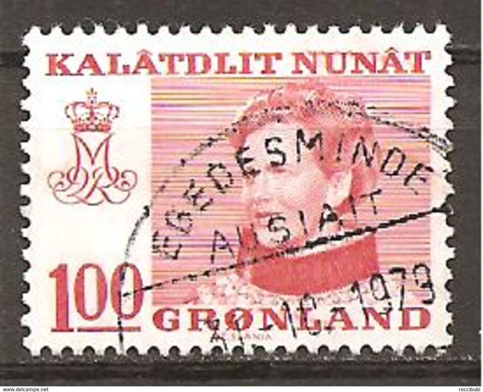 Grönland 1977 // Michel 101 O - Usados