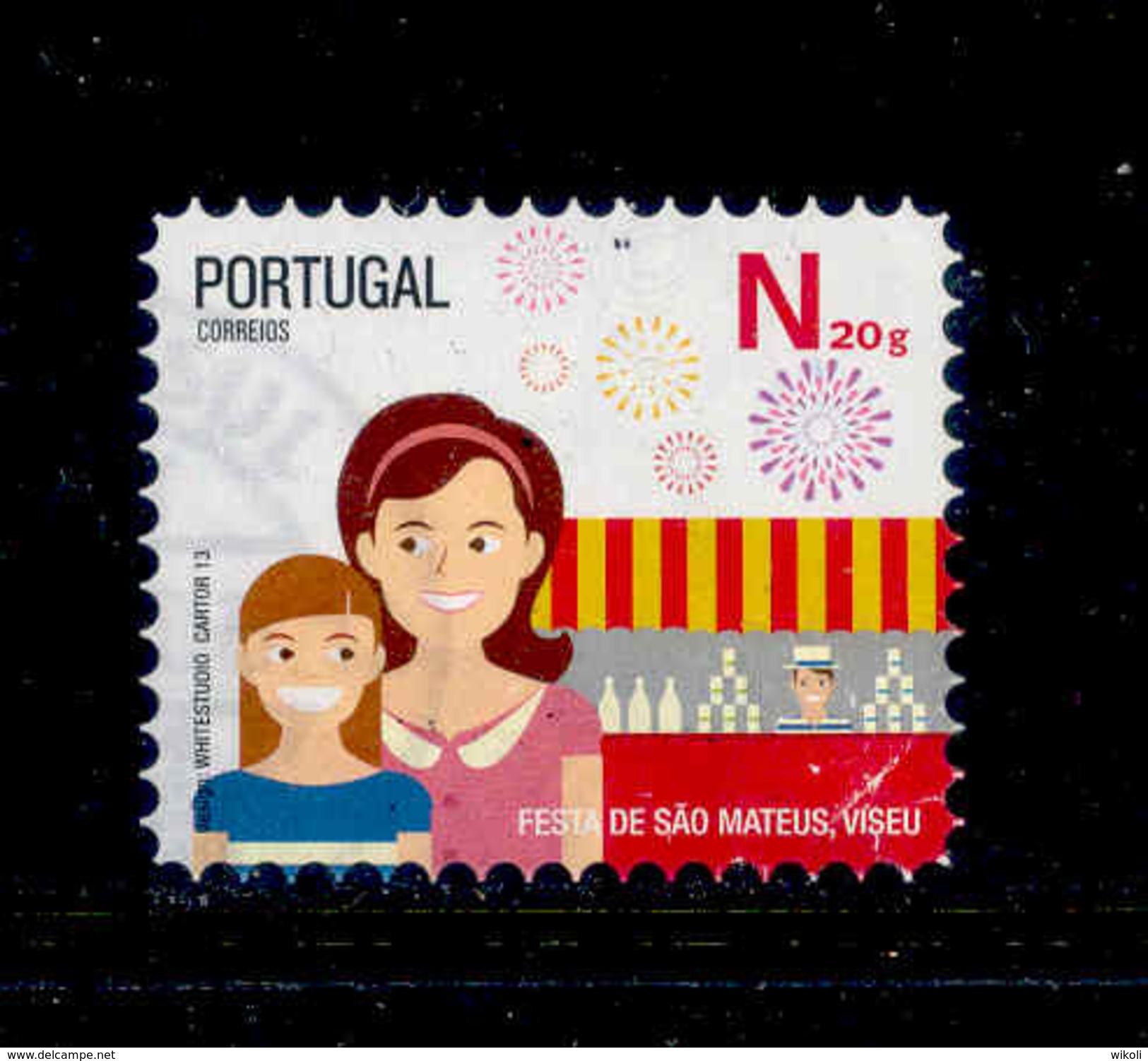 ! ! Portugal - 2013 Popular Parties N - Af. 4359 - Used - Oblitérés