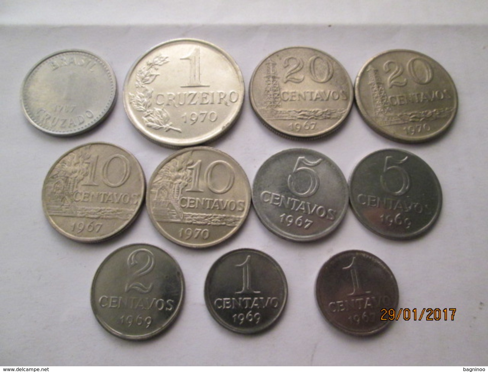 BRAZIL 11 Coins # L1 - Brazil