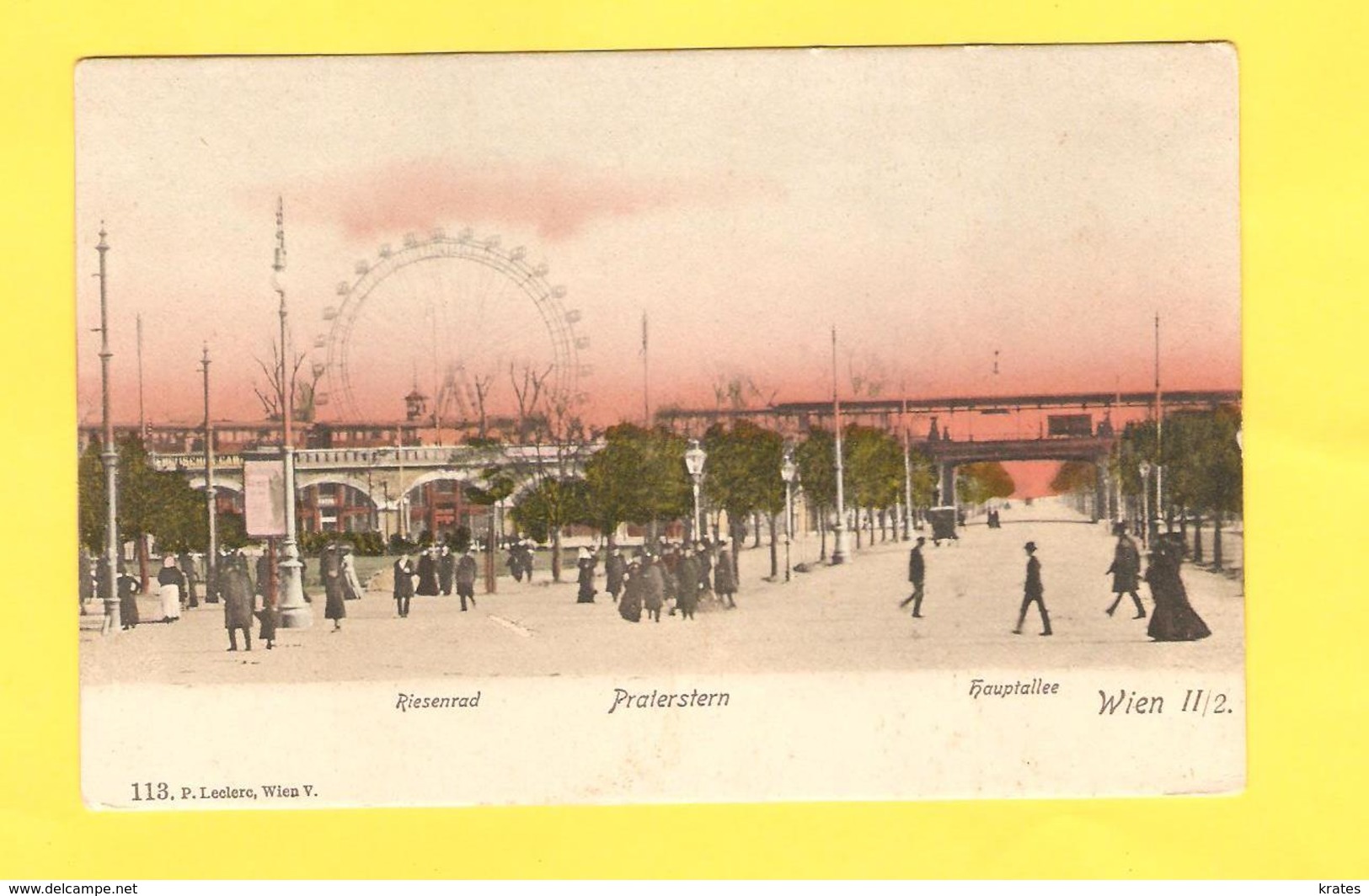 Postcard - Austria, Vienna, Wien    (24595) - Prater