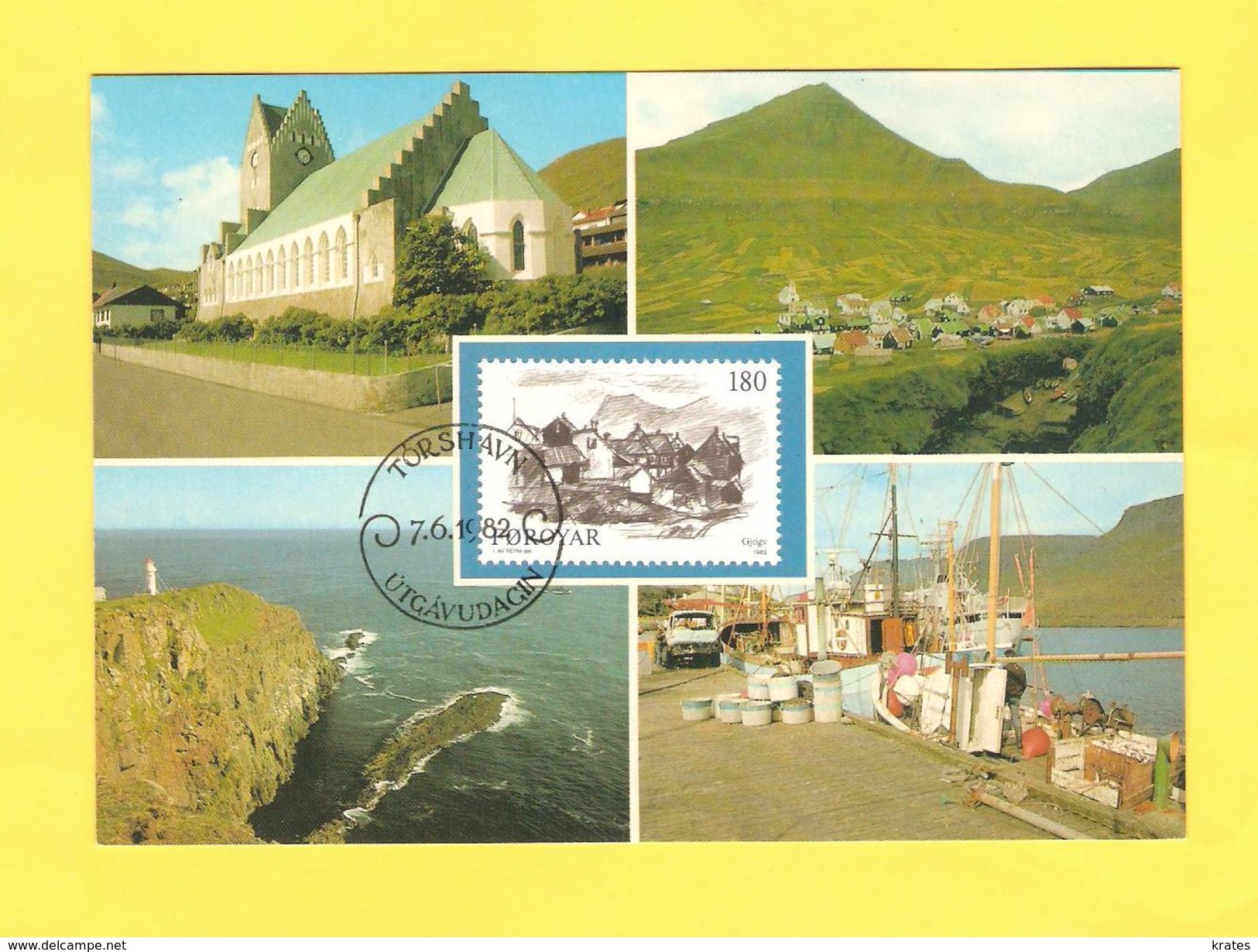 Postcard - Faroe Islands     (V 30786) - Faroe Islands