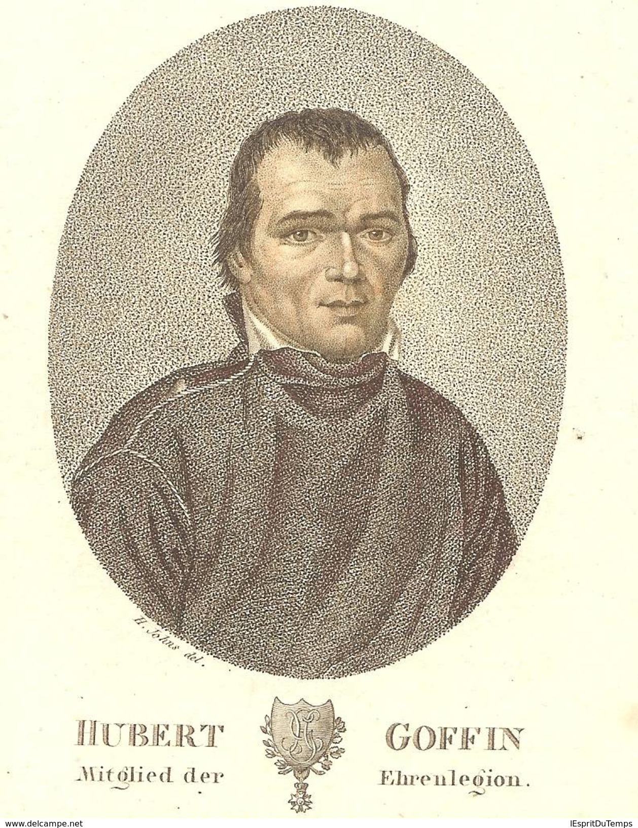 Hubert Goffin, Héros Liégeois, Chevalier De La Légion D'honneur - Prints & Engravings