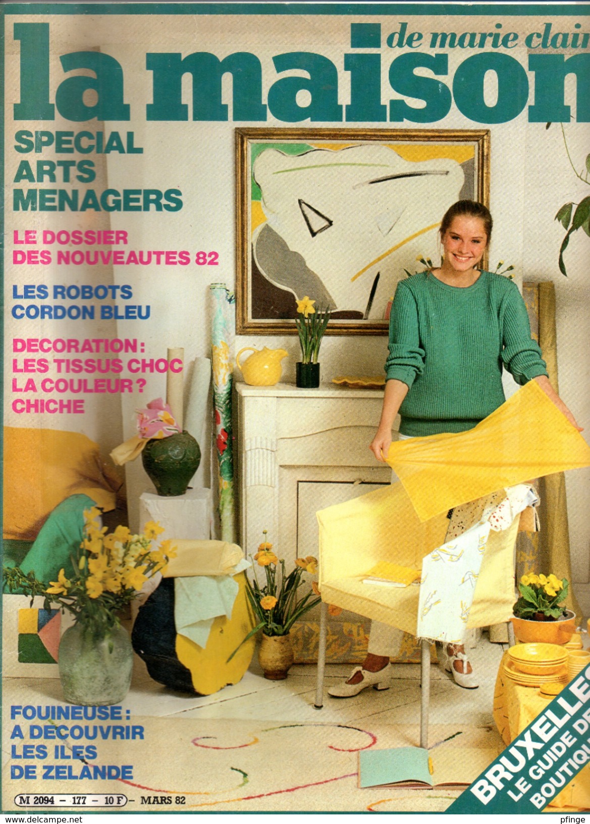 La Maison De Marie-Claire N°177, Mars 1982 - Home Decoration