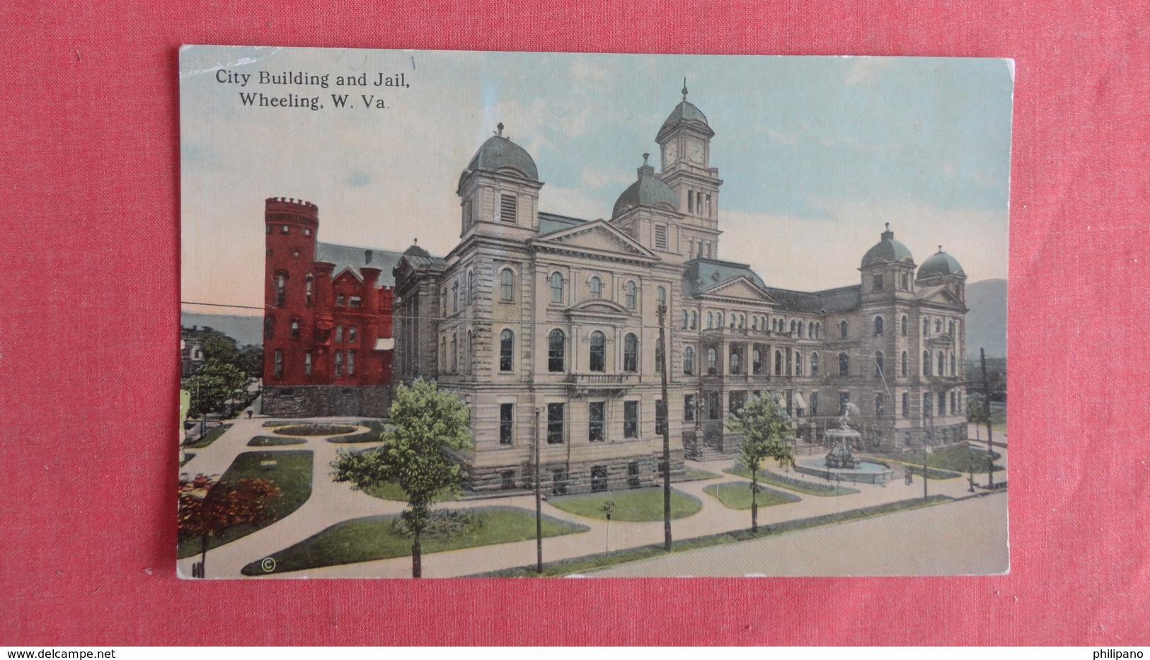 - West Virginia > Wheeling-- City Building & Jail   Ref 2474 - Wheeling