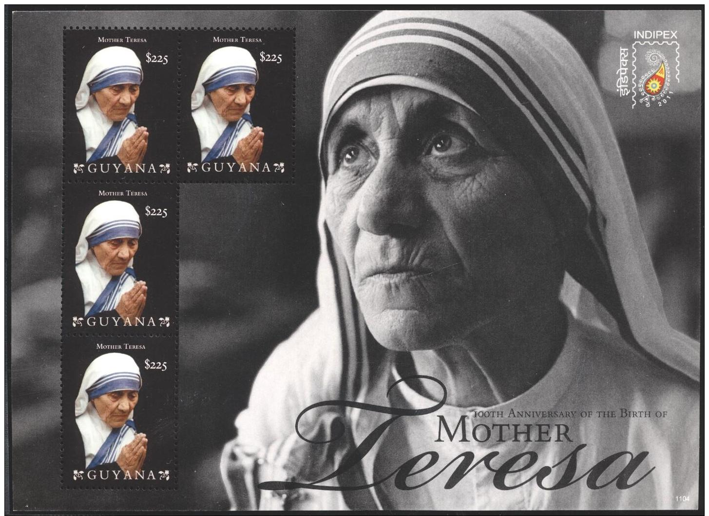 Guyana 2011 - MNH - Mother Teresa - Mutter Teresa