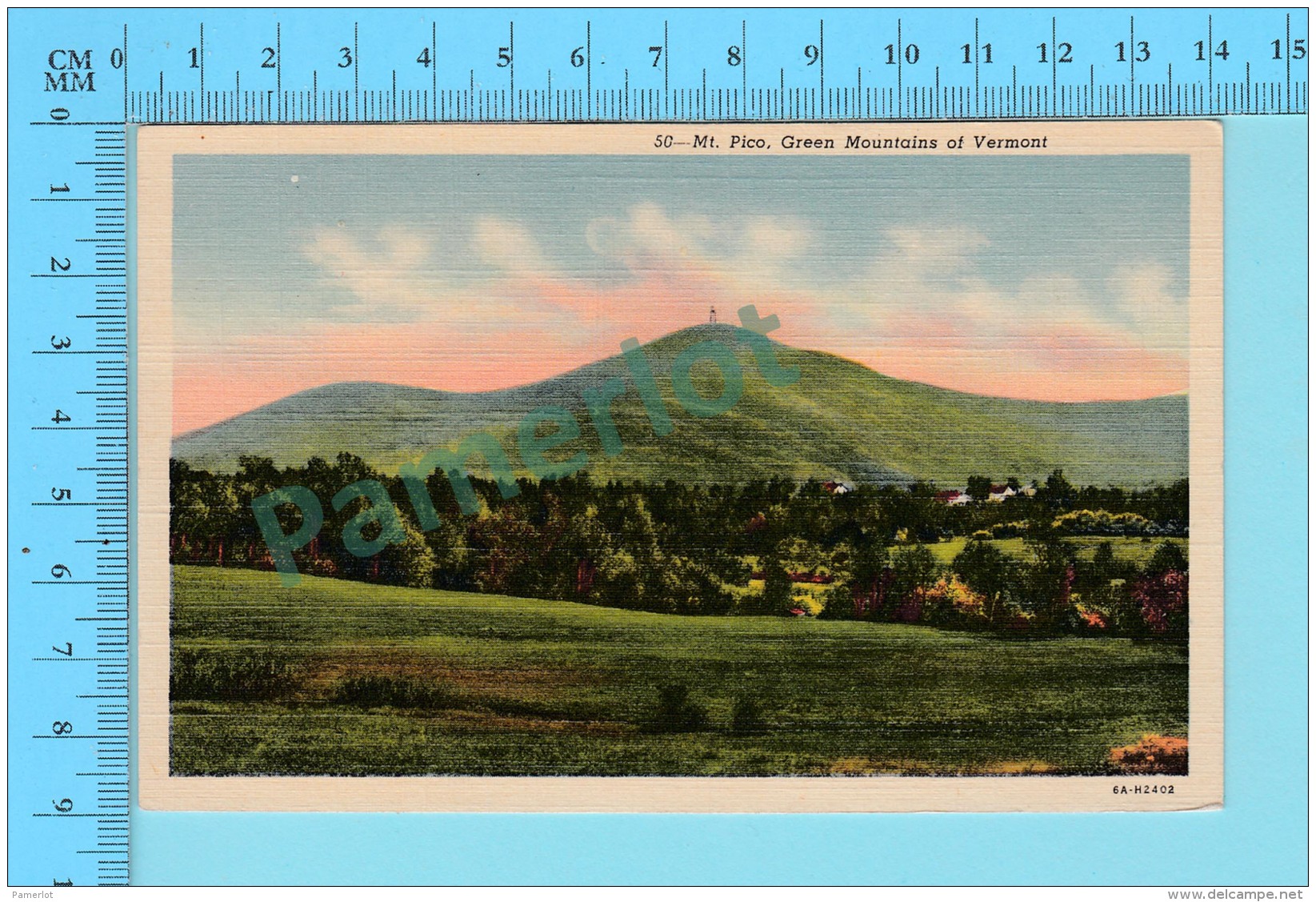 Green Mountain Vermont - Mt. Pico, Used - 2 Scans - Autres & Non Classés