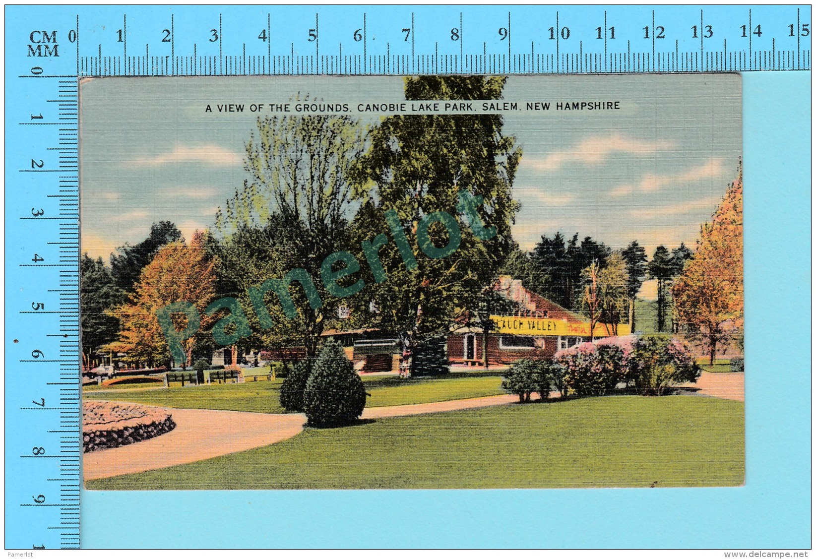 Salem N.H. - Canobie Lake Park, Cover Salem 1947 On A Pair 1 Cent Stamp  - 2 Scans - Salem