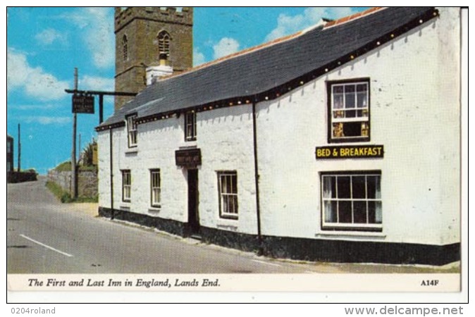 Angleterre -  England - Cornwall -Lands End - The First Last Inn In England   : Achat Immédiat - Land's End