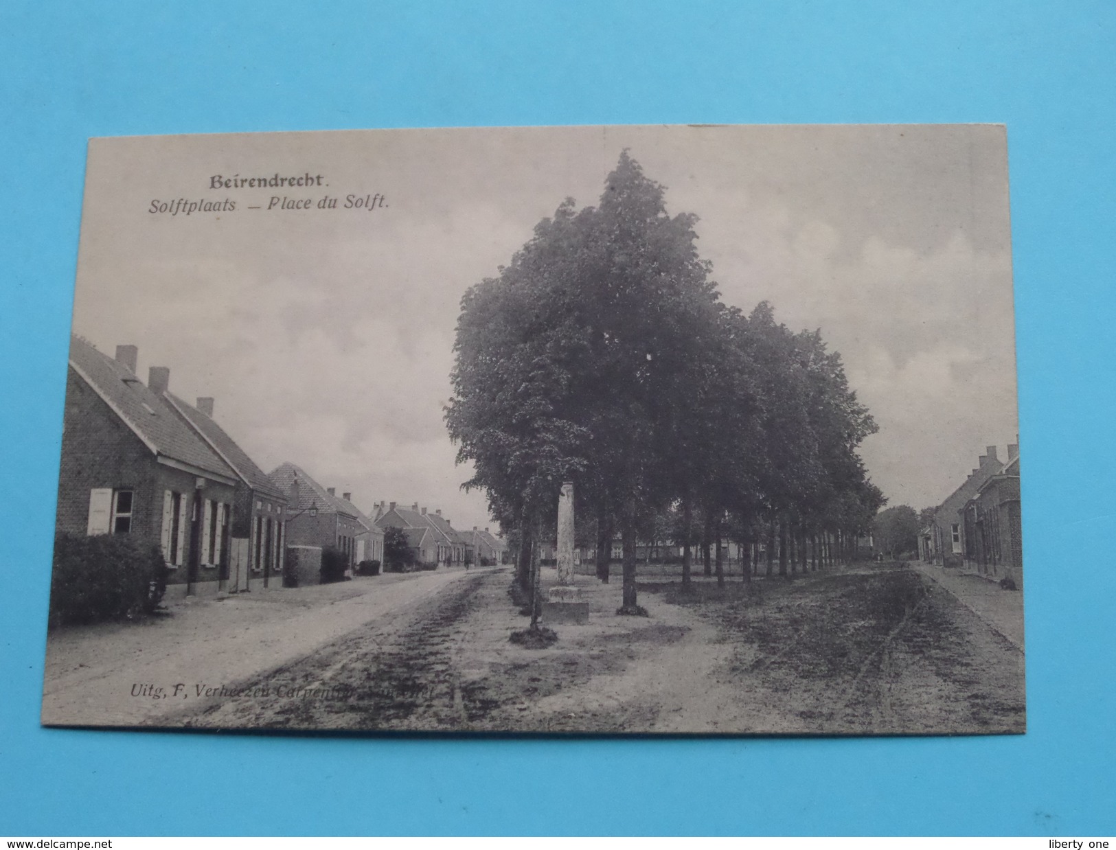 BEIRENDRECHT (Berendrecht) Solftplaats - Place Du Solft ( F. Verheezen-Carpentier ) Anno 19?? ( Zie Foto Details ) !! - Andere & Zonder Classificatie