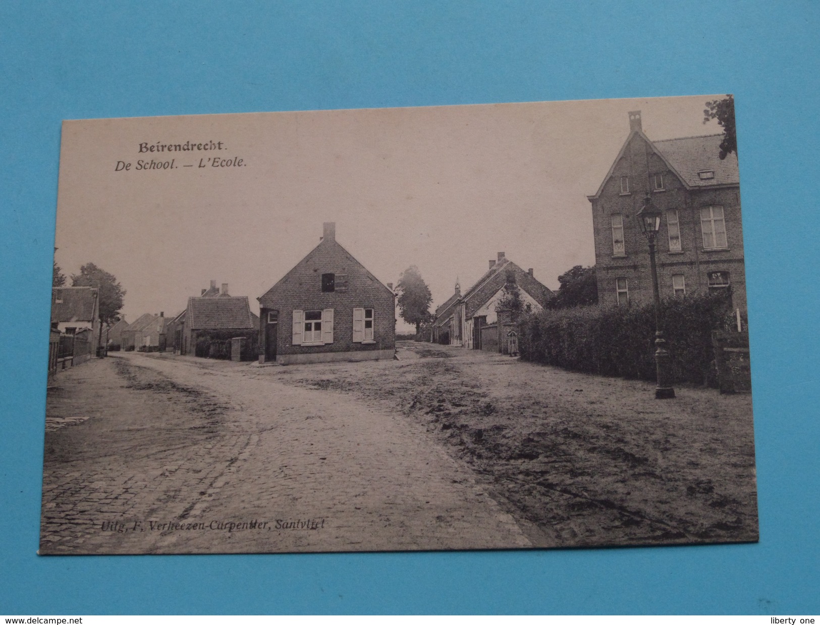 BEIRENDRECHT (Berendrecht) De School - L'Ecole ( F. Verheezen-Carpentier ) Anno 19?? ( Zie Foto Details ) !! - Andere & Zonder Classificatie