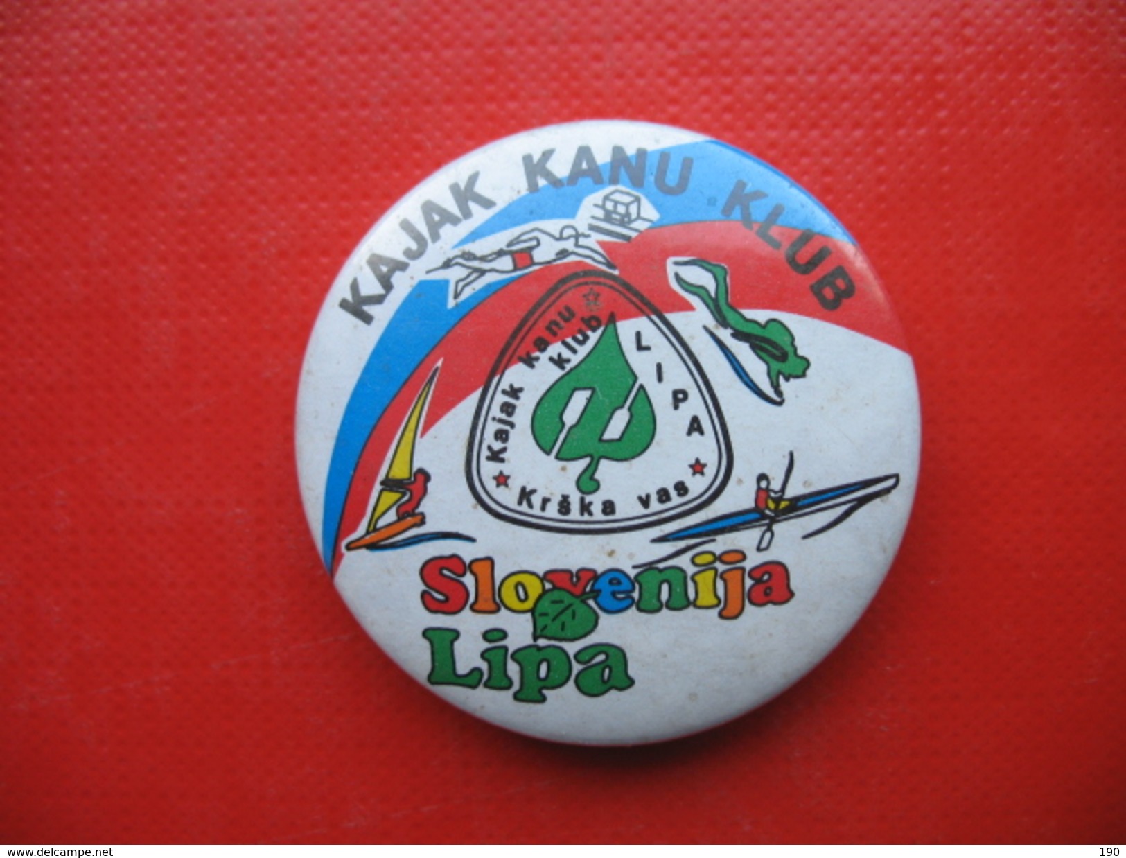 KAJAK KANU KLUB LIPA KR&Scaron;KA VAS(BREZICE),SLOVENIJA LIPA - Canoë