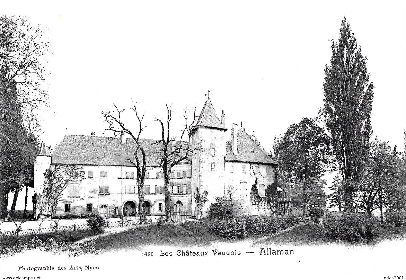 VD Vaud. Allaman, Le Chateau D'Allaman. - Allaman