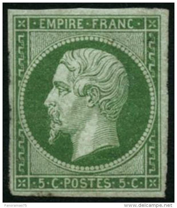 N&deg;12 5c Vert - TB - 1853-1860 Napoleon III