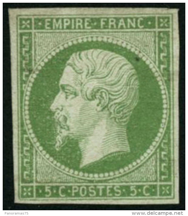 N&deg;12 5c Vert - TB - 1853-1860 Napoléon III.