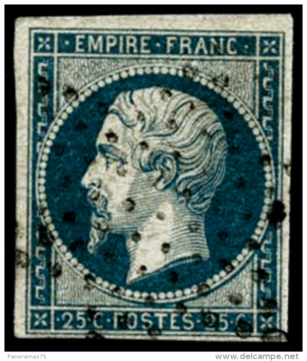 N&deg;15 25c Bleu - TB - 1853-1860 Napoléon III.