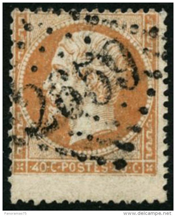 N&deg;23 40c Orange, Superbe Vari&eacute;t&eacute; - TB - 1862 Napoléon III.