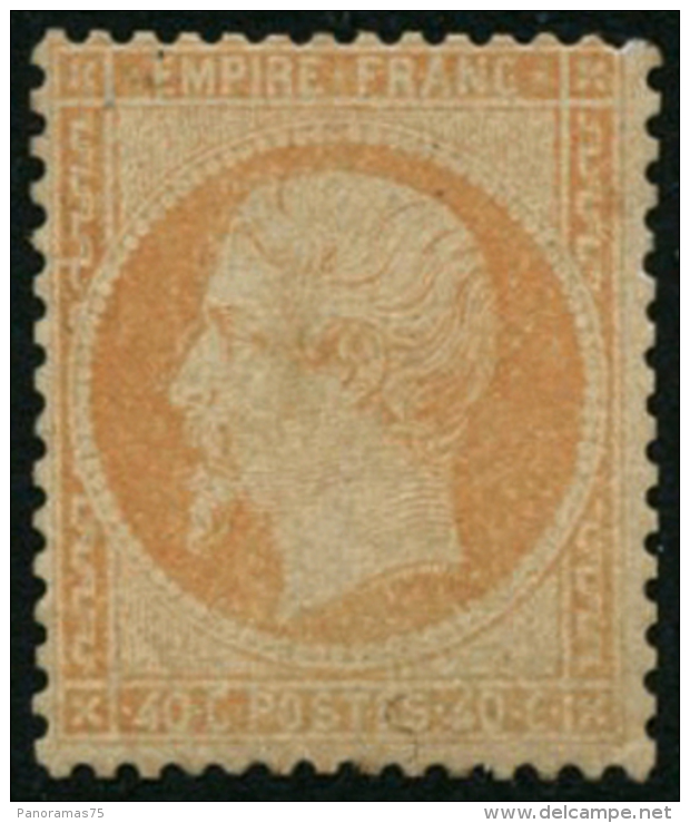 N&deg;23a 40c Orange Clair - TB - 1862 Napoléon III.