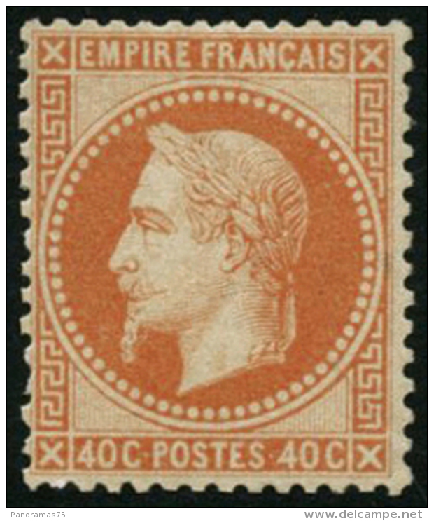 N&deg;31 40c Orange - TB - 1863-1870 Napoléon III. Laure