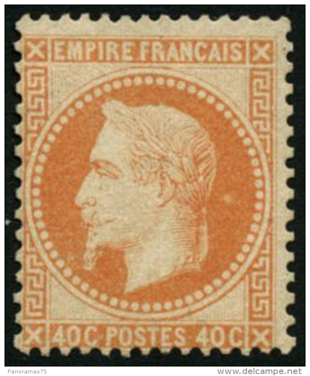 N&deg;31 40c Orange - TB - 1863-1870 Napoléon III. Laure