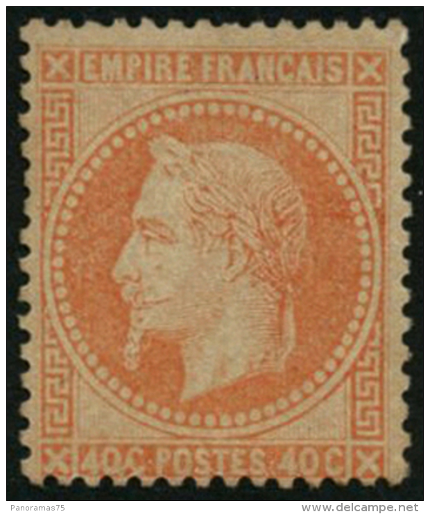 N&deg;31 40c Orange - TB - 1863-1870 Napoléon III. Laure