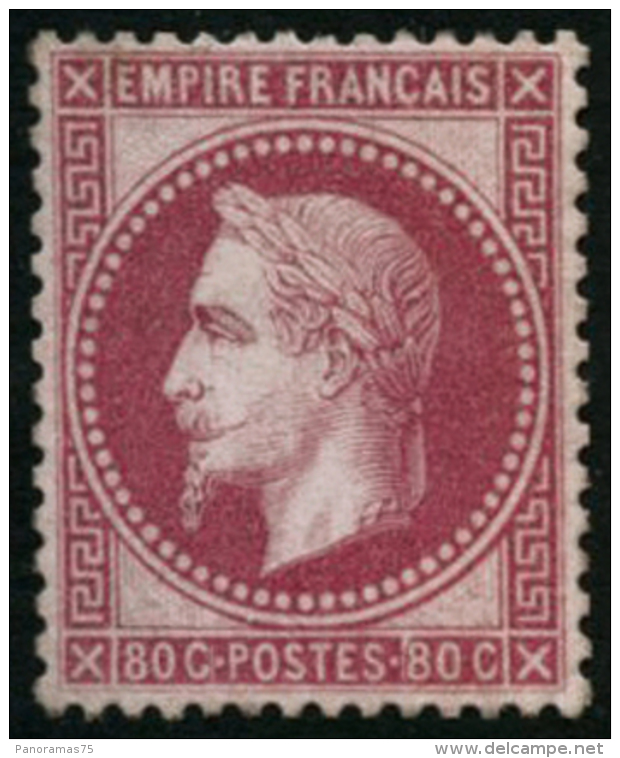 N&deg;32 80c Rose, Pi&egrave;ce De Luxe - TB - 1863-1870 Napoléon III. Laure