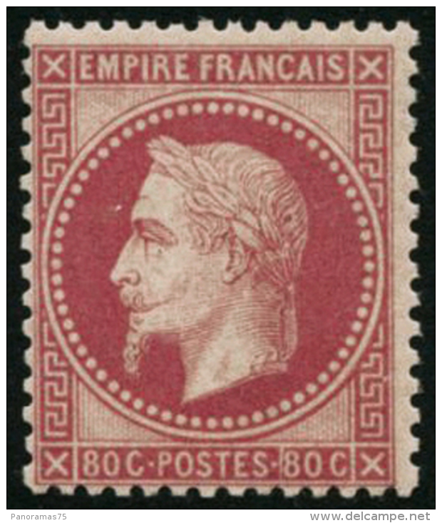 N&deg;32 80c Rose - TB - 1863-1870 Napoléon III. Laure