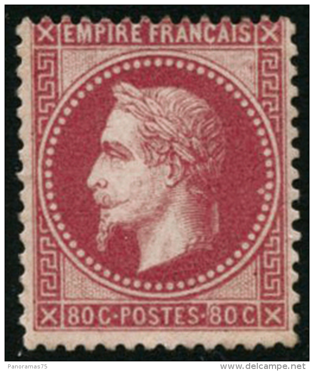 N&deg;32 80c Rose - TB - 1863-1870 Napoléon III. Laure