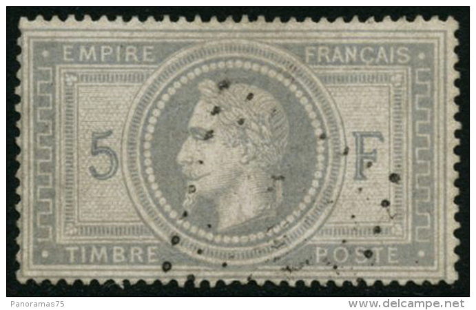 N&deg;33 5F Empire, Sign&eacute; Calves - TB - 1863-1870 Napoléon III. Laure