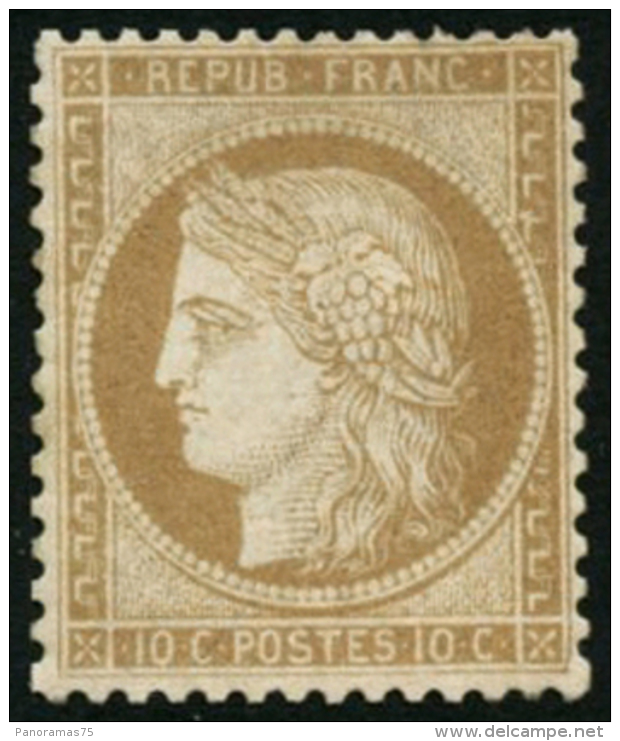 N&deg;36 10c Bistre - TB - 1870 Belagerung Von Paris