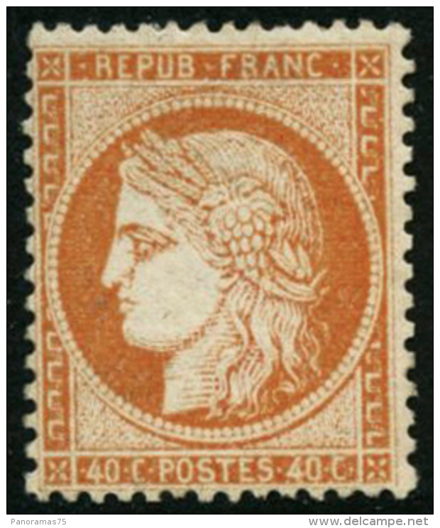 N&deg;38 40c Orange - TB - 1870 Belagerung Von Paris