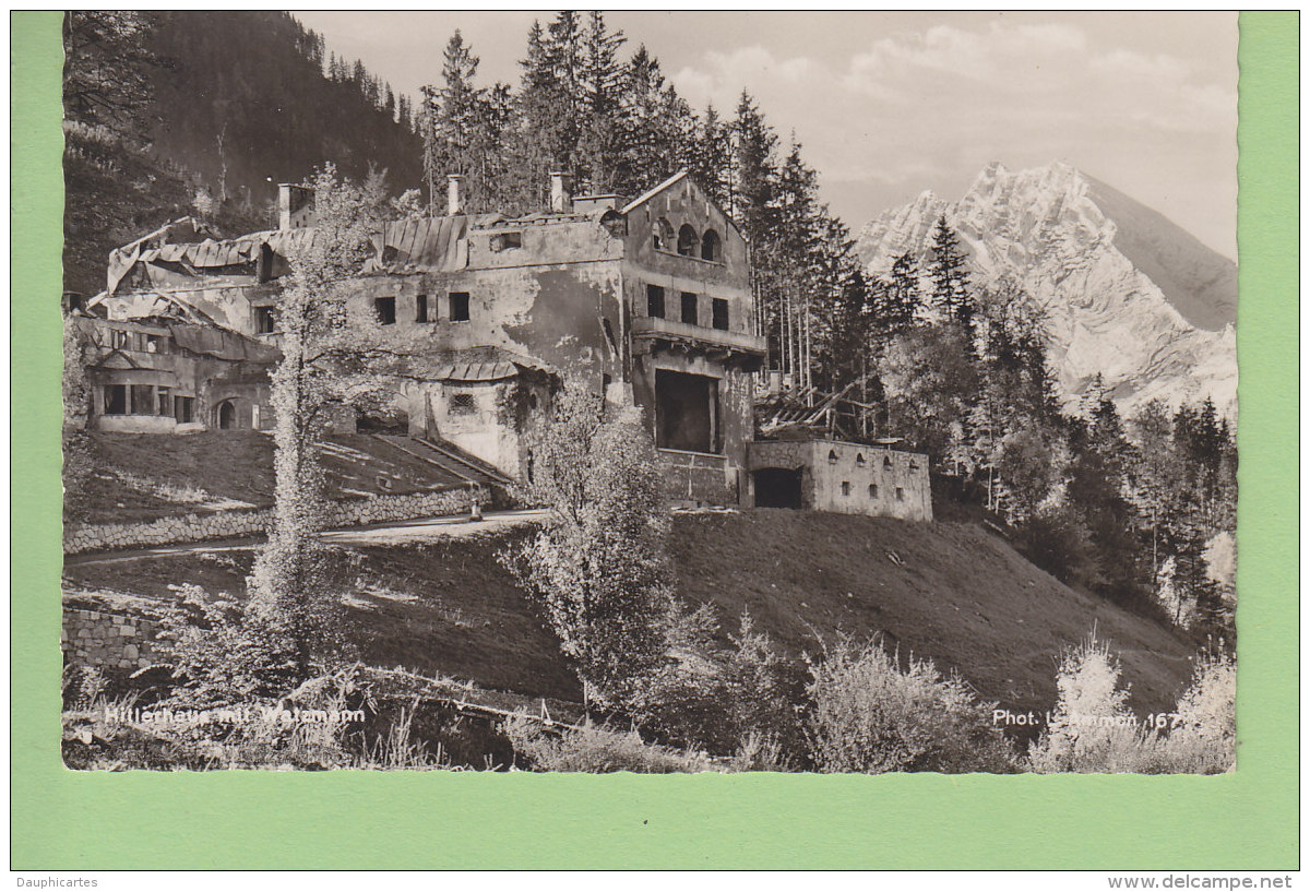 HITLERHAUS Mit Watzmann. Obersalzberg. 2  Scans. Edition Ammon - Berchtesgaden