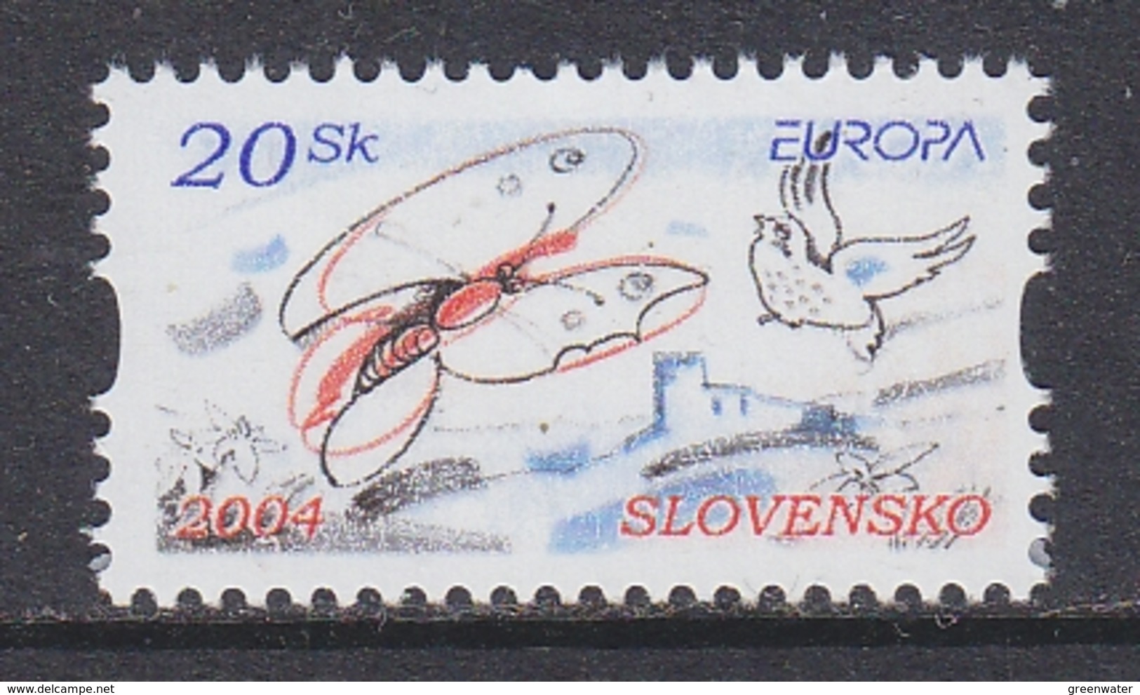 Europa Cept 2004 Slovakia 1v ** Mnh (34718B) - 2004