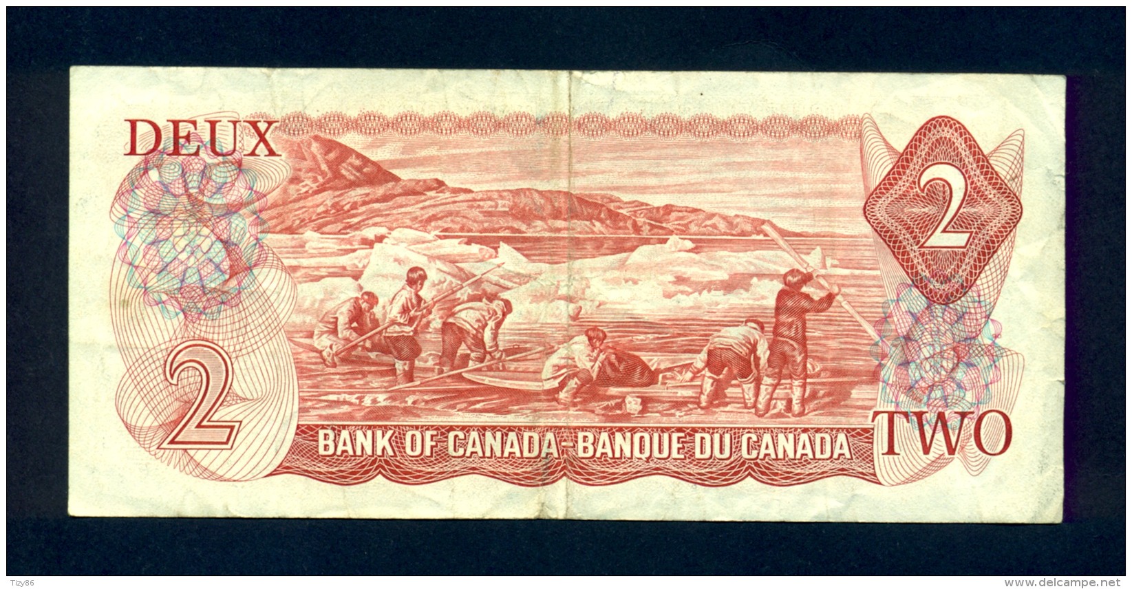 Banconota Canada 2 Dollari 1974 - Circolata - Canada