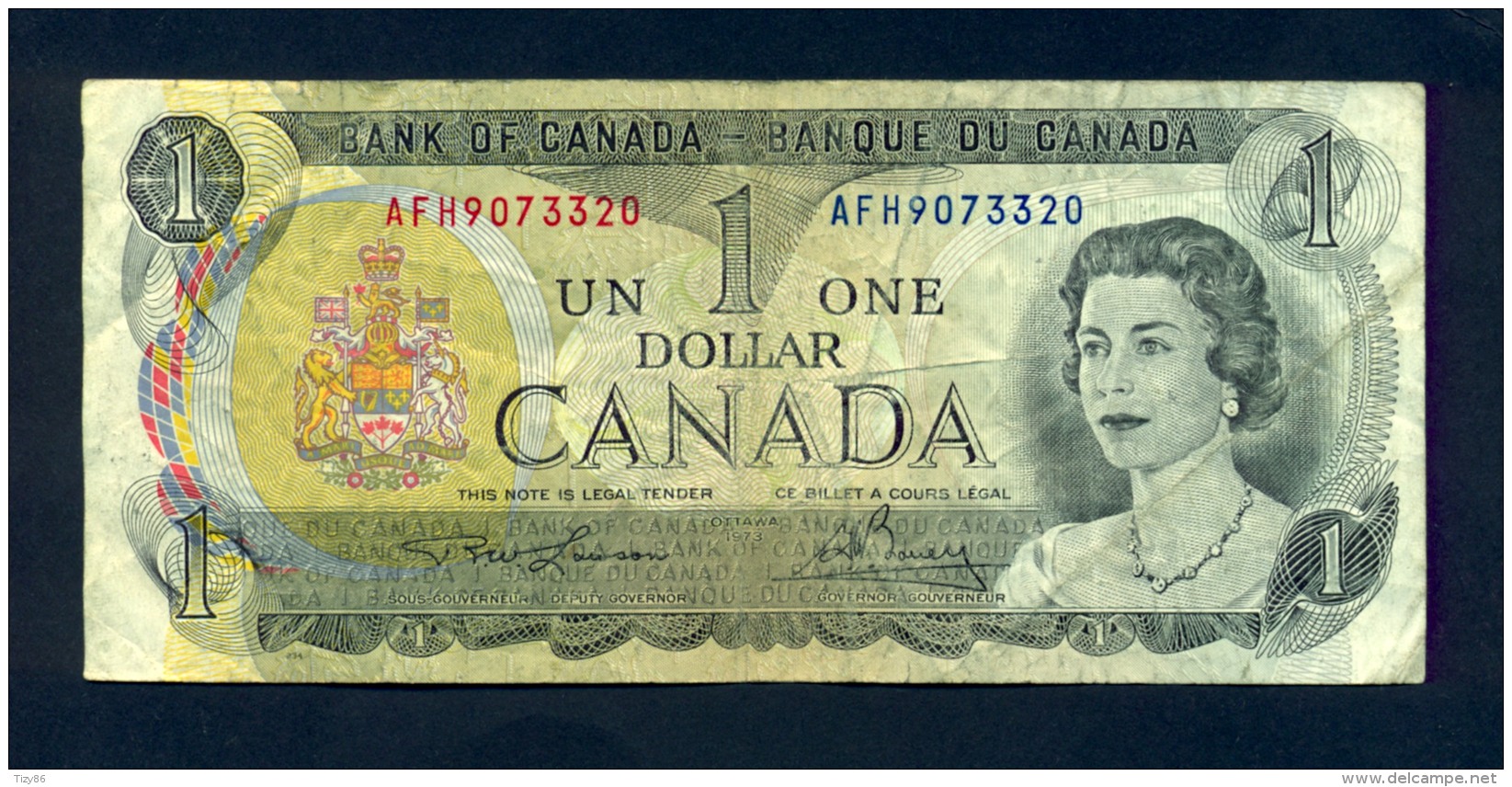 Banconota Canada 1 Dollaro 1973 - BB - Canada