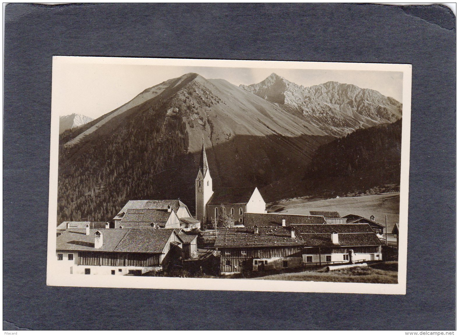 67461    Austria,  Berwang  - Tirol  Mit  Roterstein,  NV - Berwang