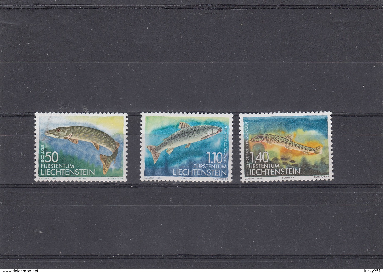 Liechtenstein - Poissons Divers - Neufs** - Année 1989 - Y.T. 905/907 - Ongebruikt