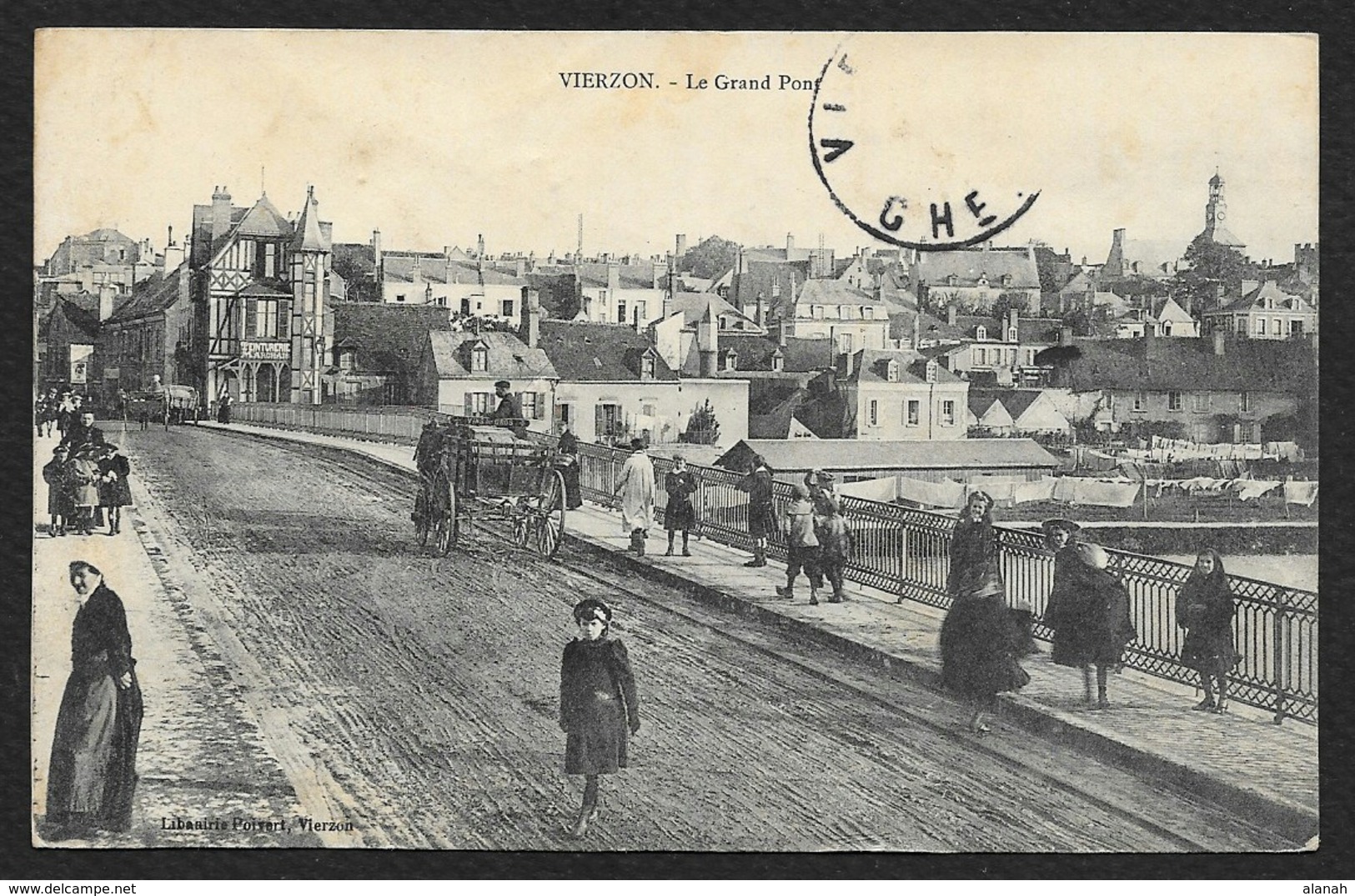 VIERZON Le Grand Pont (Poivert) Cher (18) - Vierzon