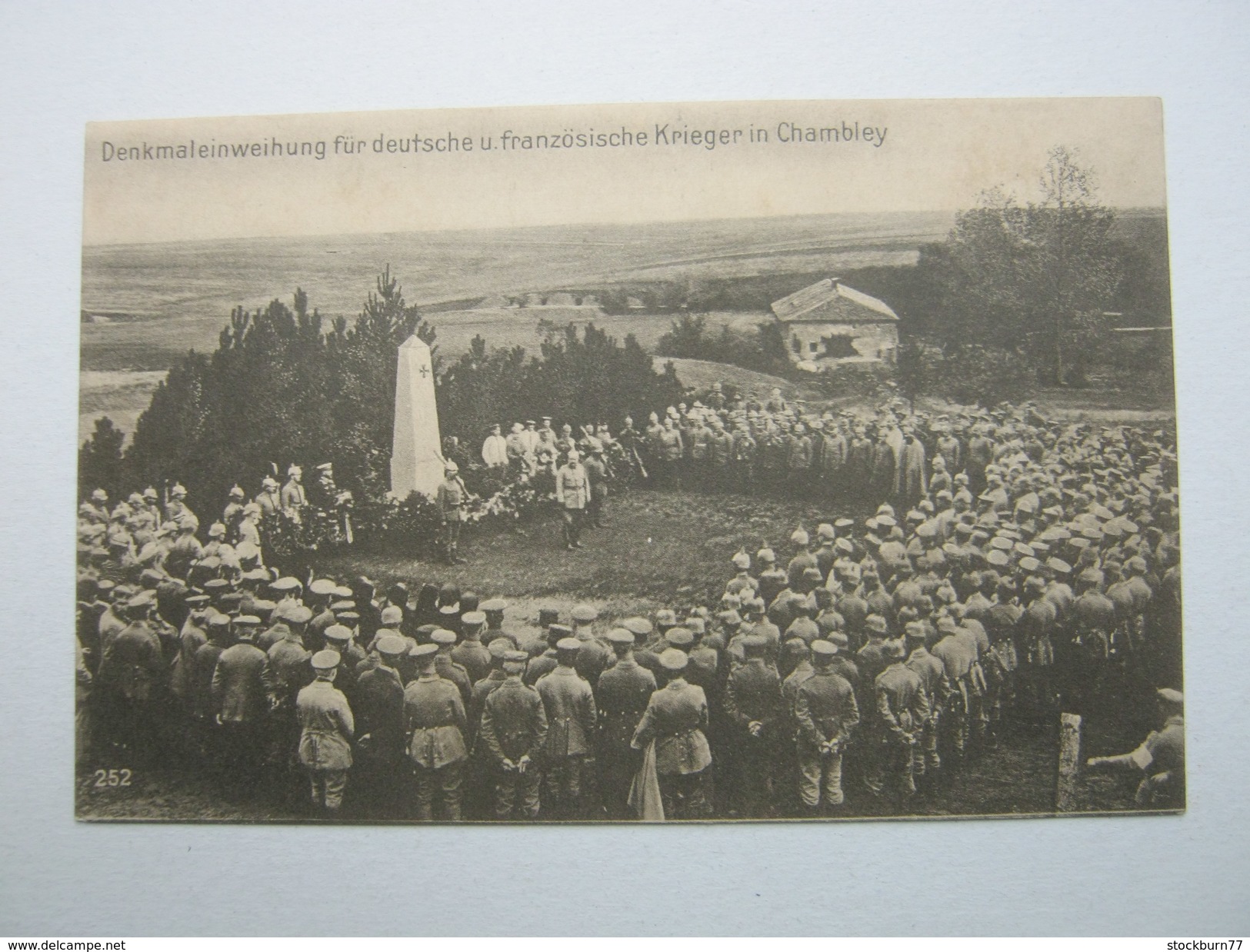 Carte Militaire Allemagne , 1914/18  ,  Chambley - Chambley Bussieres