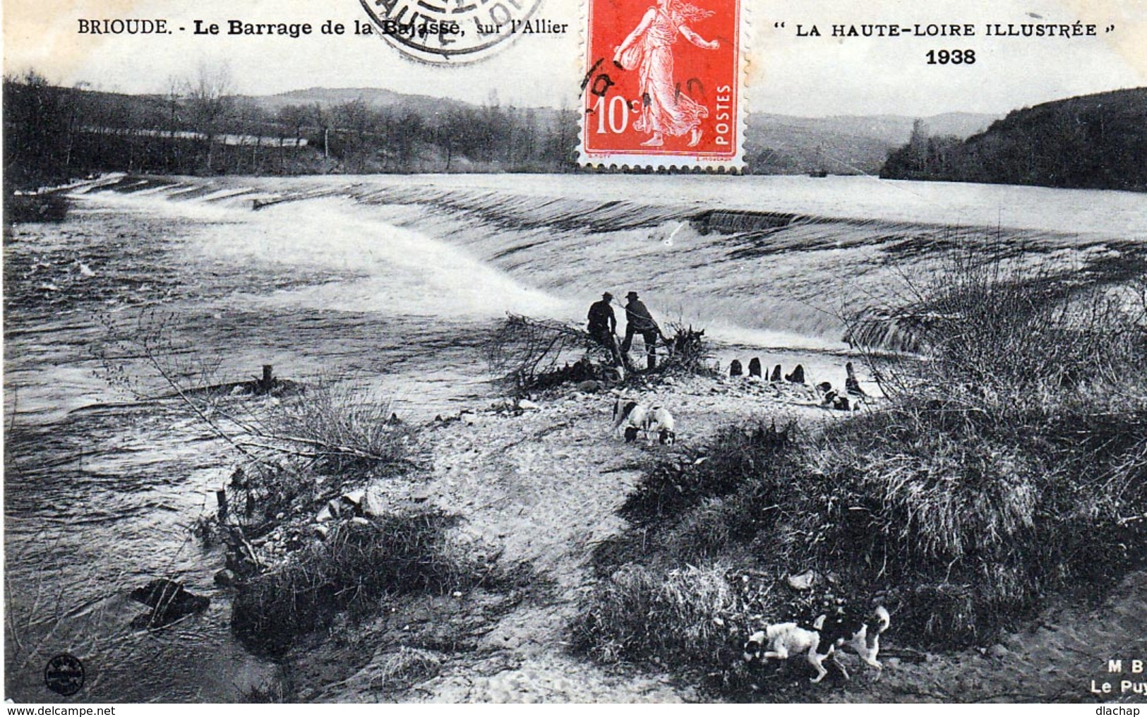 Brioude. Le Barrage De La Bajasse, Sur L'Allier - Brioude