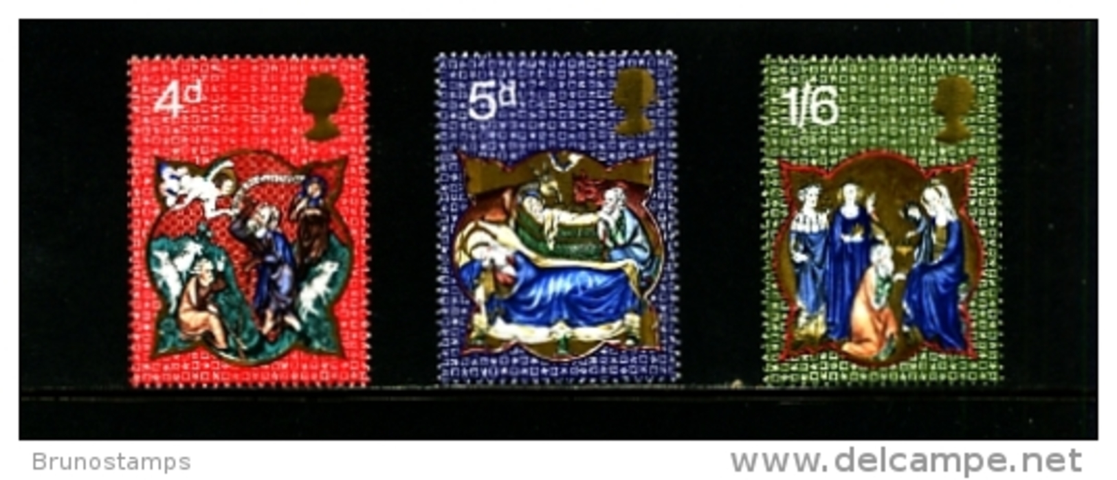 GREAT BRITAIN - 1970  CHRISTMAS  SET  MINT NH - Nuovi