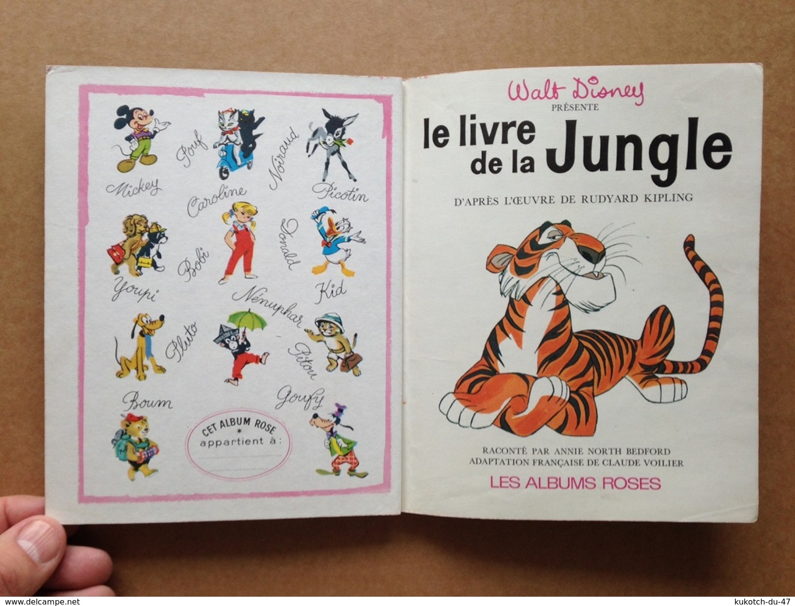 Disney Petit Livret Mowgli (1969) - Disney