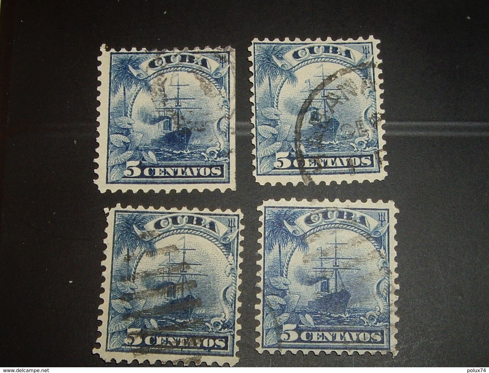 CUBA   Classique  5 CTS - Used Stamps