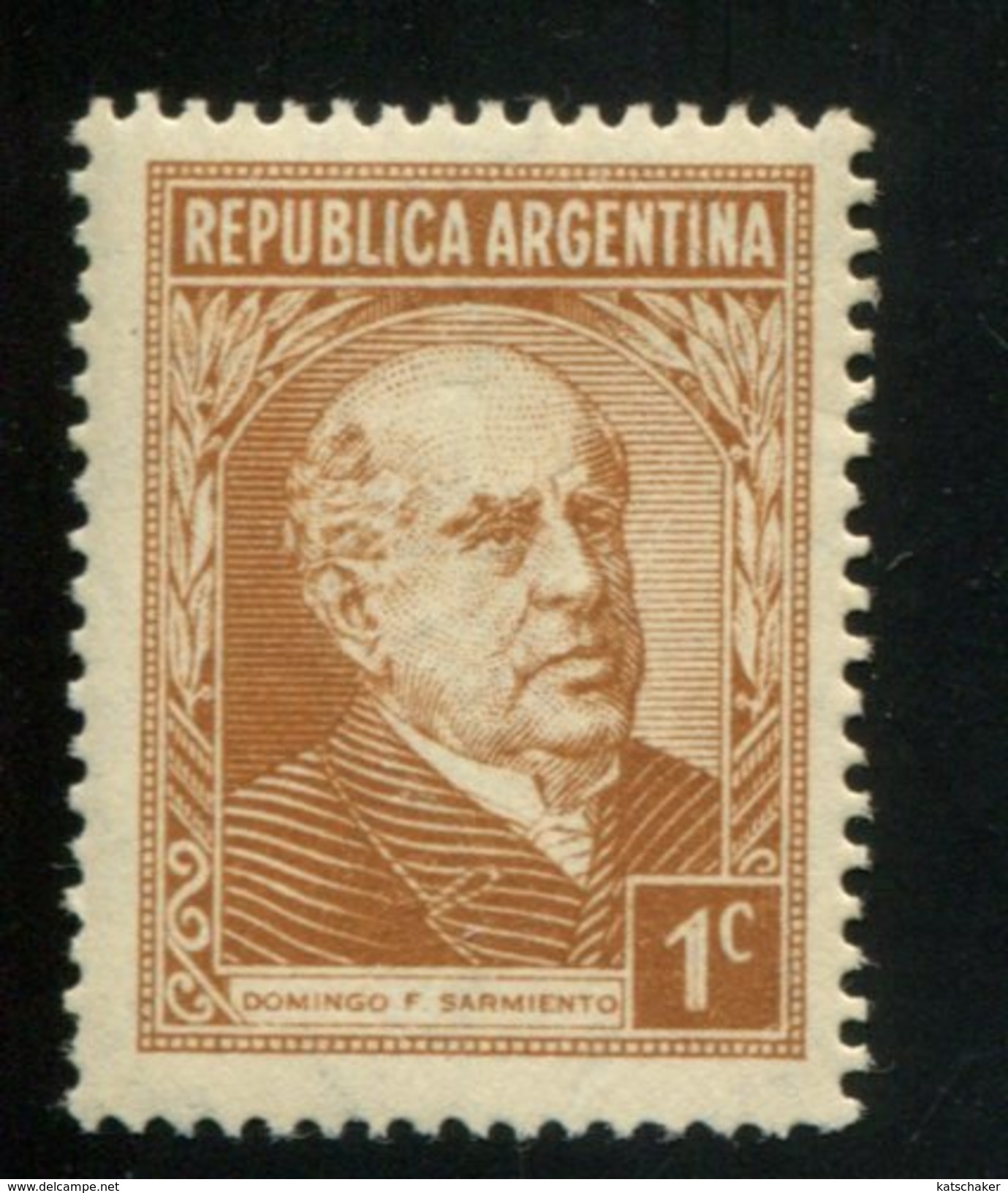 426551084 ARGENTINIE DB 1935 1936 POSTFRIS MINTNEVER HINGED POSTFRIS NEUF YVERT 364 - Nuevos