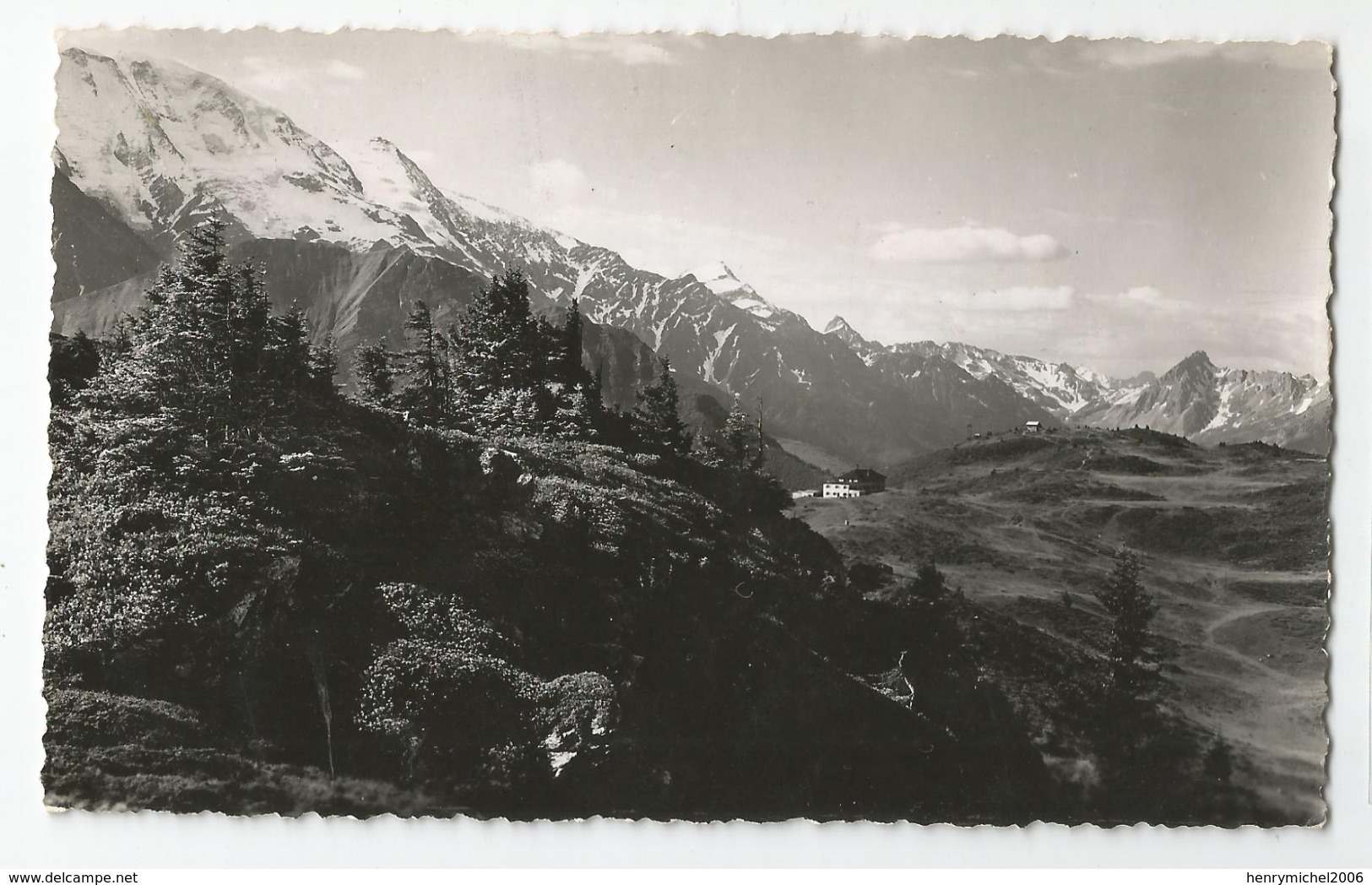 74 - Haute Savoie - St Gervais Les Bains Le Prarion Carte Photo Maudamez 1956 - Saint-Gervais-les-Bains